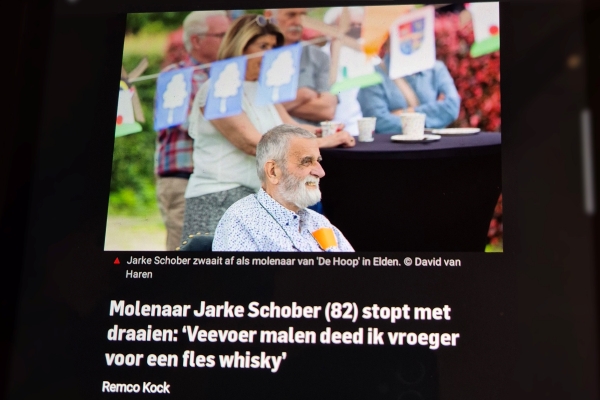 Molenaar Jarke gestopt